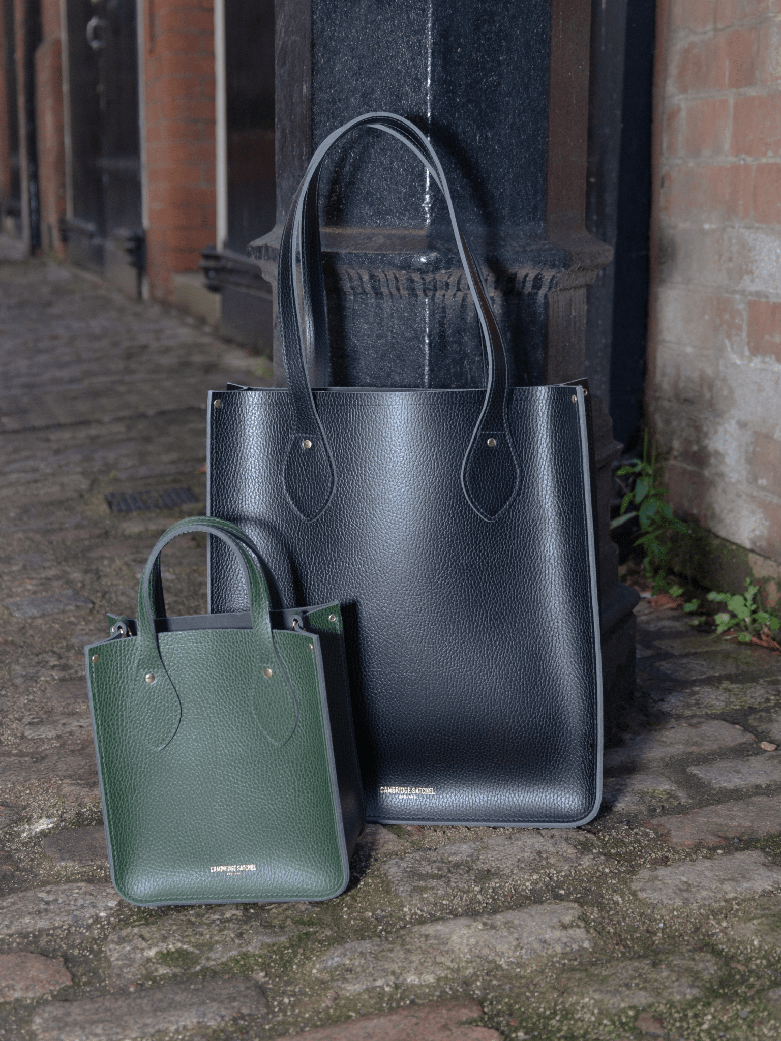 The Tote - Black Celtic Grain - Cambridge Satchel US Store