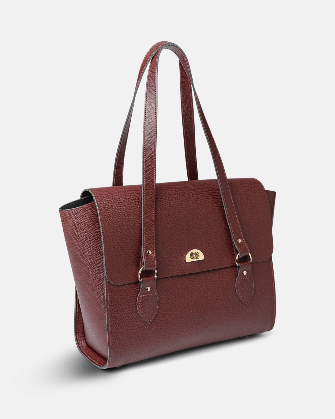 The Emily - Oxblood Saffiano - Cambridge Satchel US Store