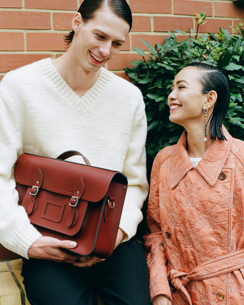 The 15 Inch Batchel - Oxblood - Cambridge Satchel US Store