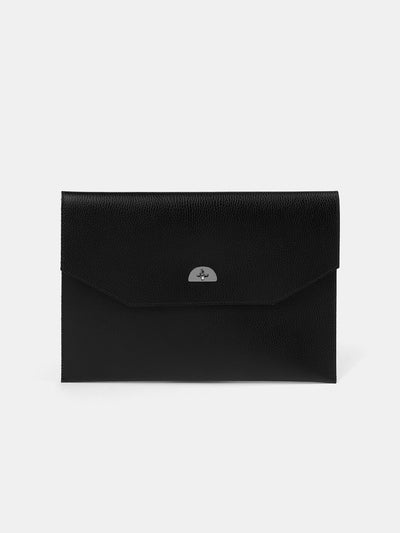 The Leather Case - Black Celtic Grain