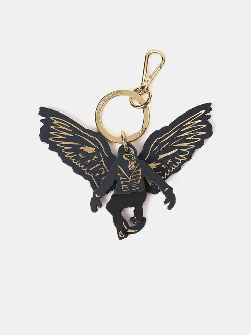 The Elphaba Flying Monkey Charm - Black & Navy