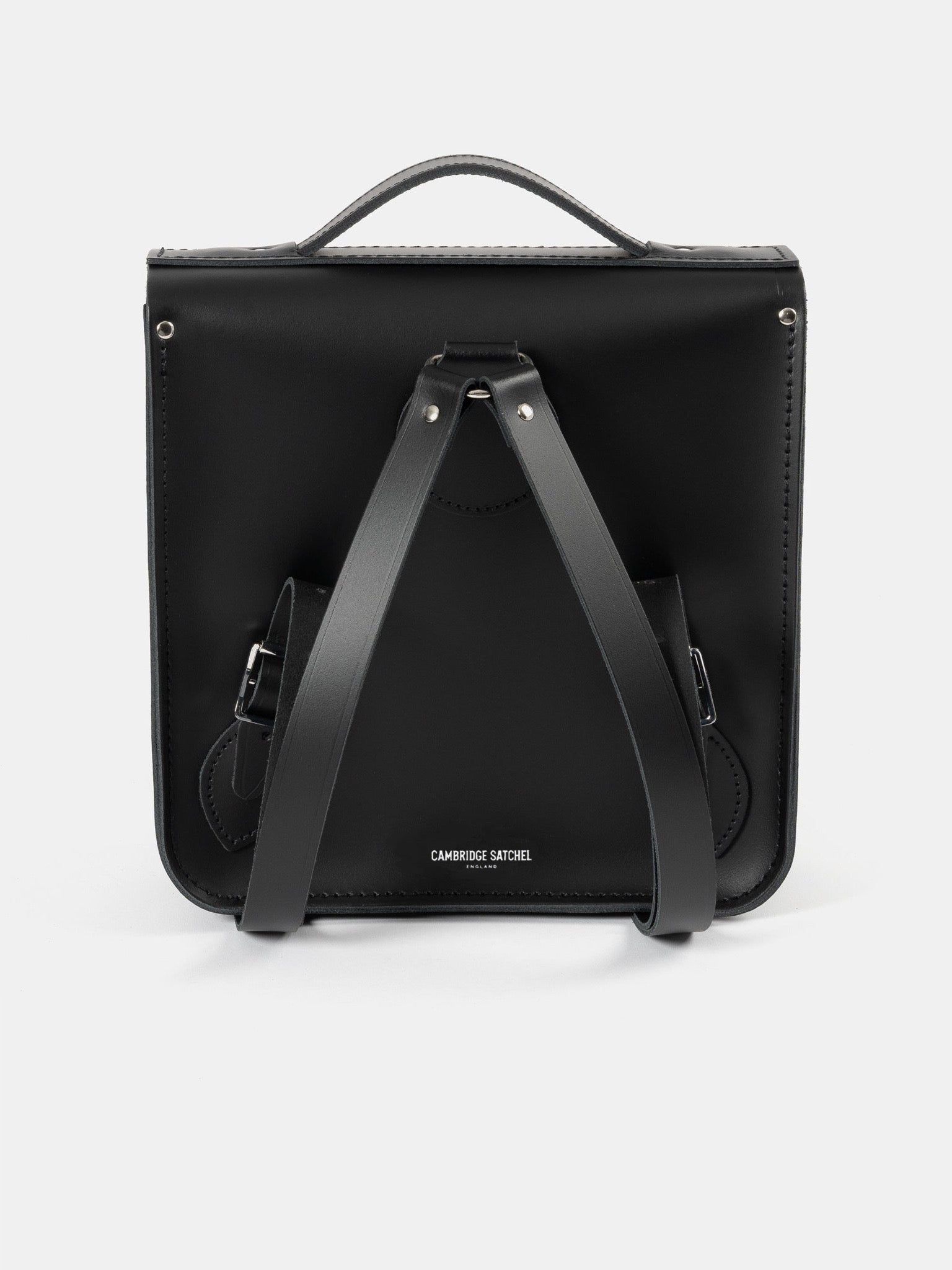 The Small Portrait Backpack - Black - Cambridge Satchel US Store