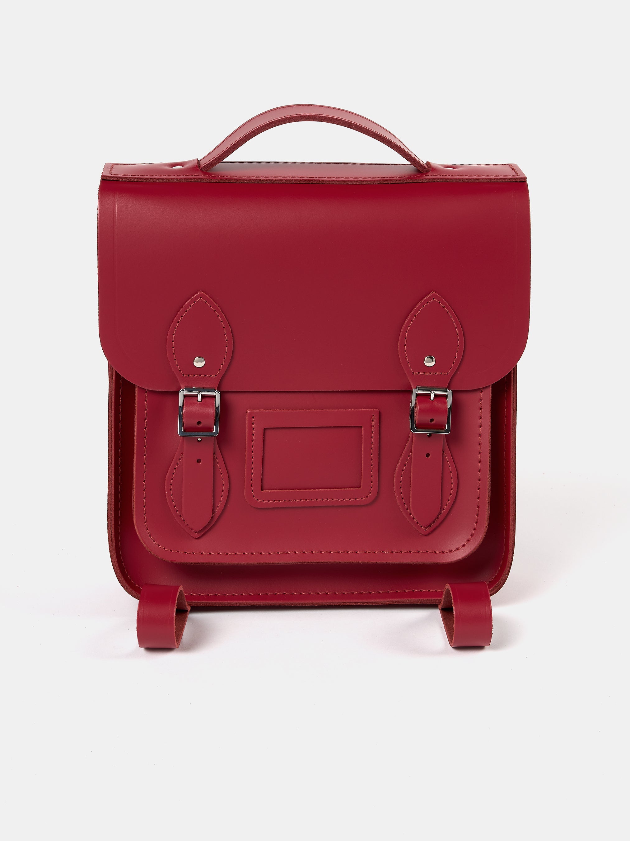 The Small Portrait Backpack - Crimson