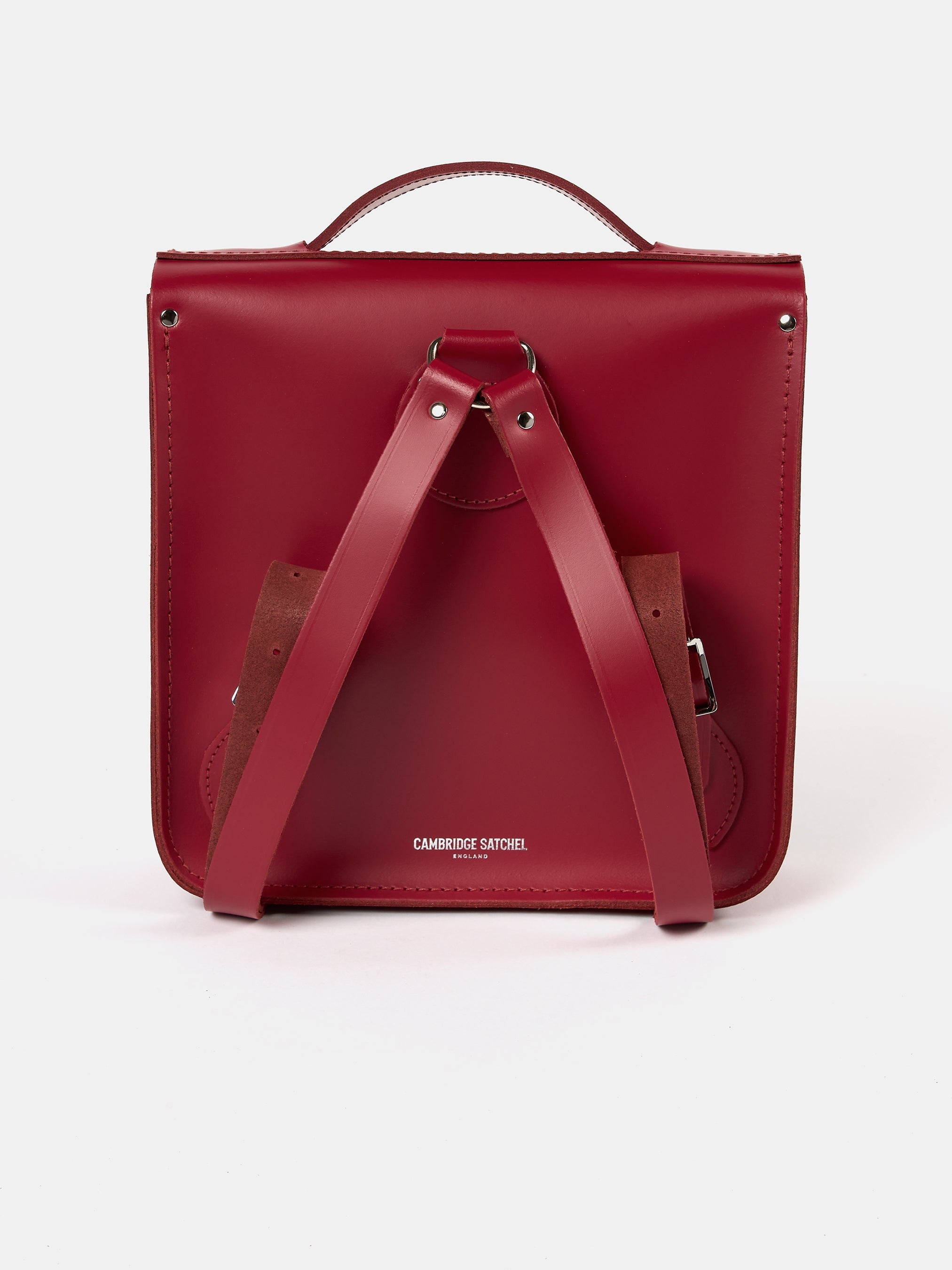 The Small Portrait Backpack - Crimson