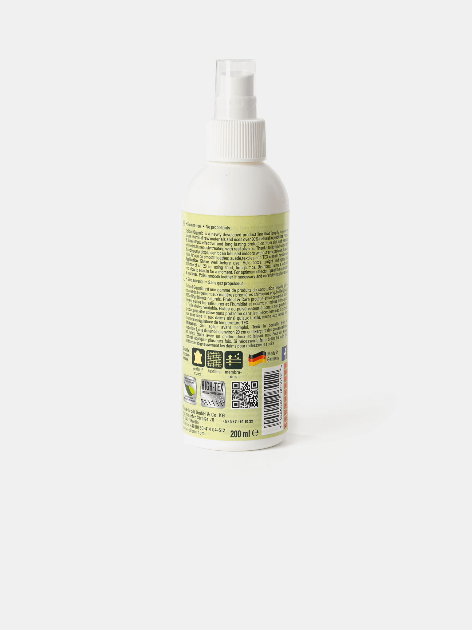 The Collonil Organic Protect and Care - 200ml - Cambridge Satchel US Store