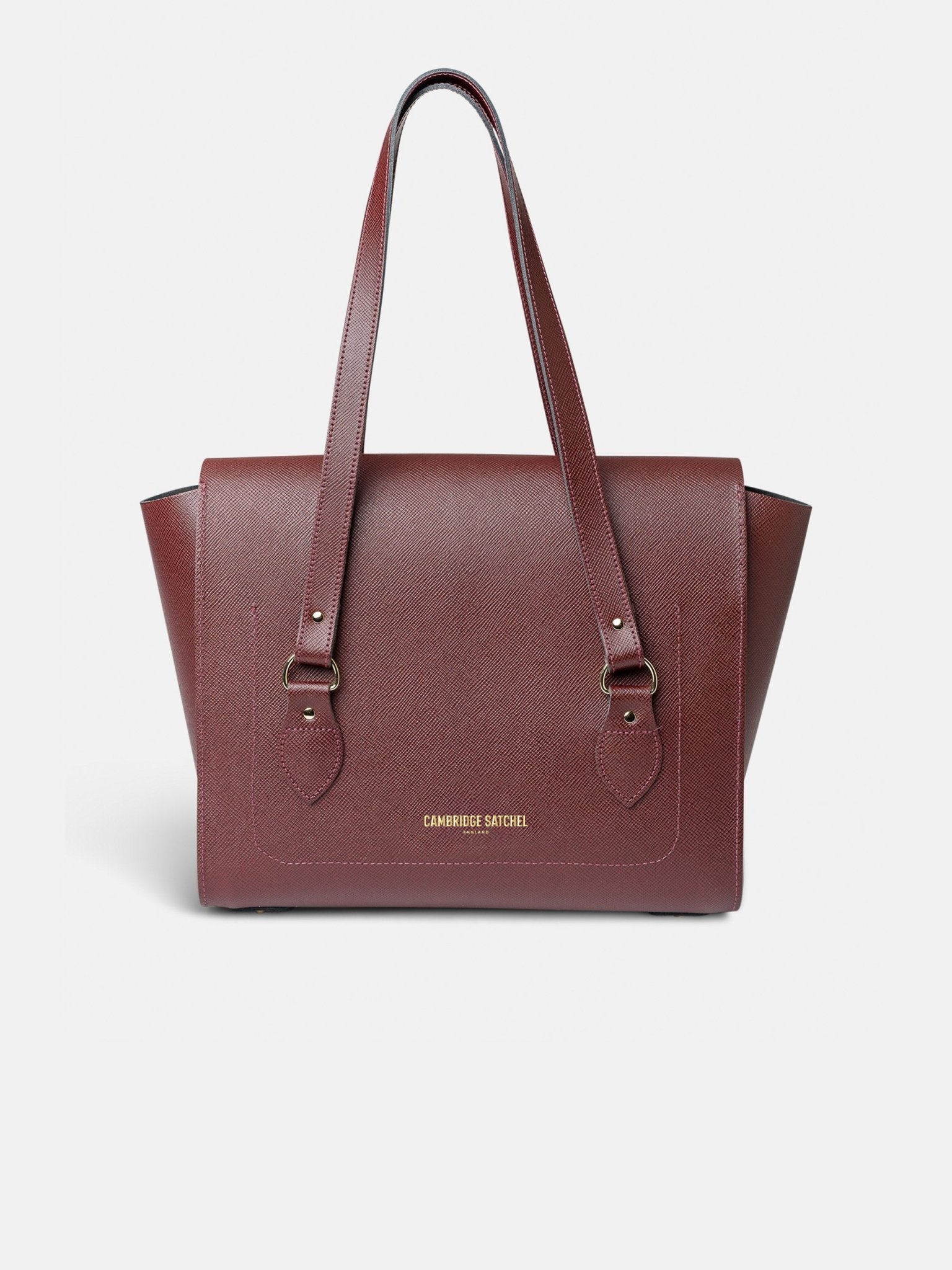 The Emily - Oxblood Saffiano - Cambridge Satchel US Store