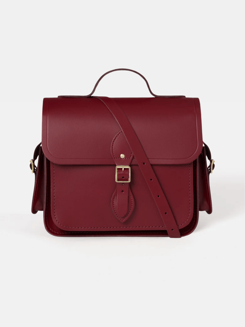 The Large Traveller - Rhubarb Red - Cambridge Satchel US Store
