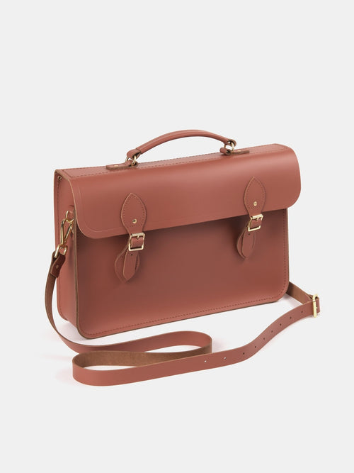 The Briefcase - Conker - The Cambridge Satchel Company US Store