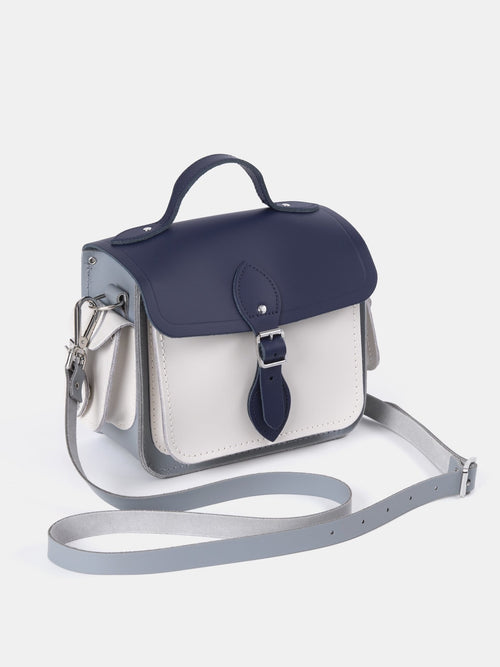 The Traveller - Midnight Picnic Matte, French Grey & Clay - The Cambridge Satchel Company US Store