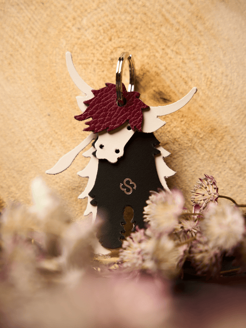 The Highland Cow Charm - Callum - Cambridge Satchel US Store