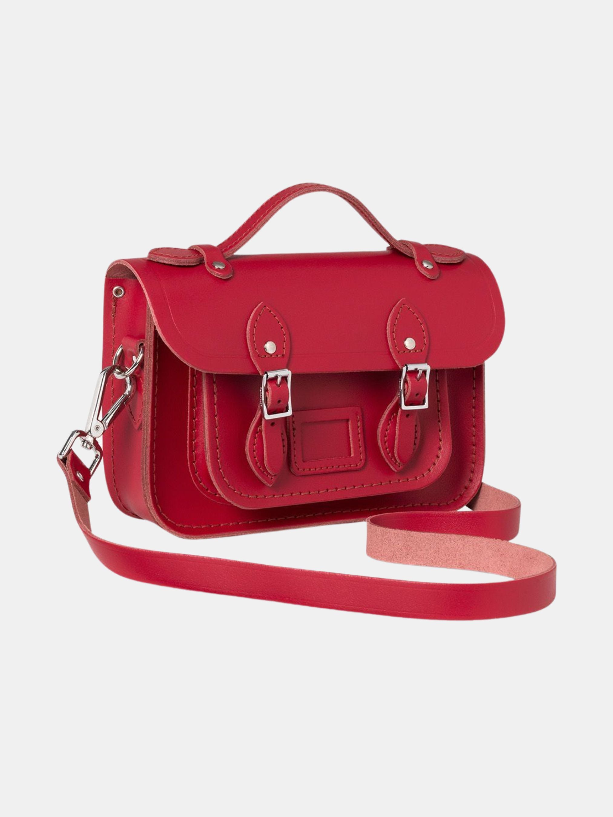 Mini Cambridge Satchel Leather Cross Body Bag