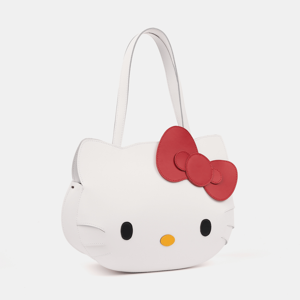 The Hello Kitty Face Tote - Brilliant White - Cambridge Satchel US Store