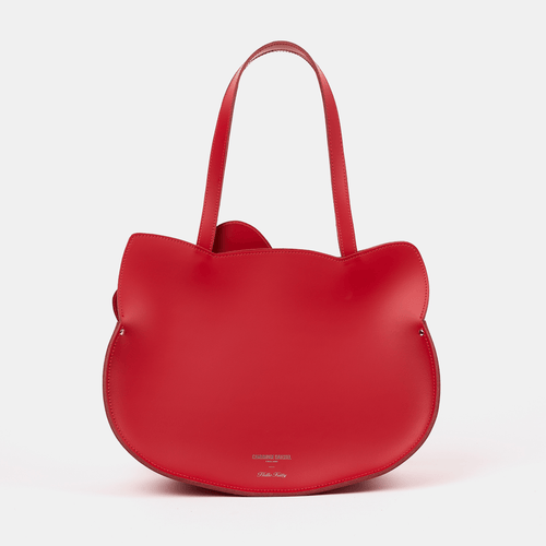 The Hello Kitty Face Tote - Red - Cambridge Satchel US Store