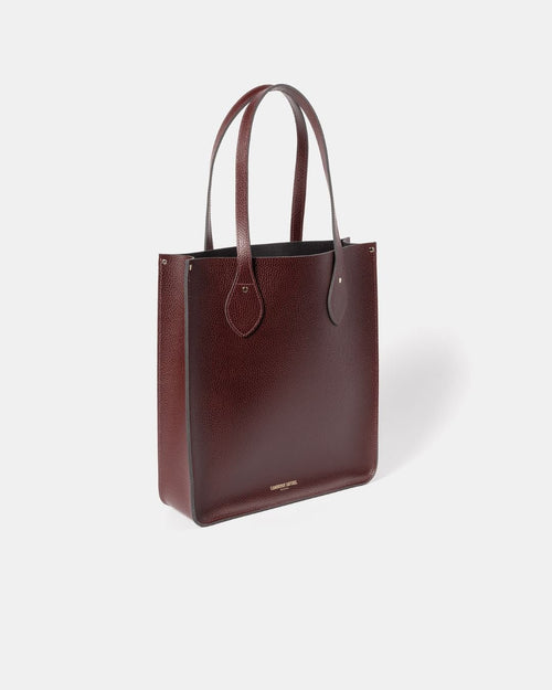 The Tote - Oxblood Celtic Grain - Cambridge Satchel US Store