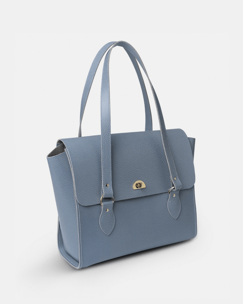 The Emily - French Grey Celtic Grain - Cambridge Satchel US Store