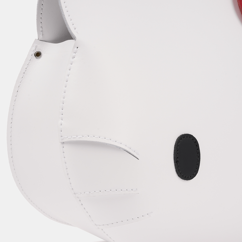 The Hello Kitty Face Tote - Brilliant White - Cambridge Satchel US Store