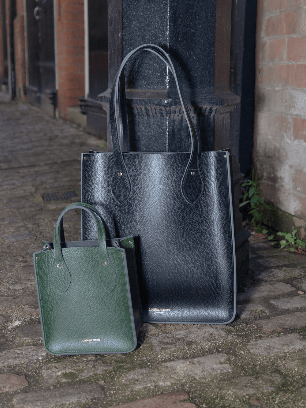The Tote - Black Celtic Grain - Cambridge Satchel US Store