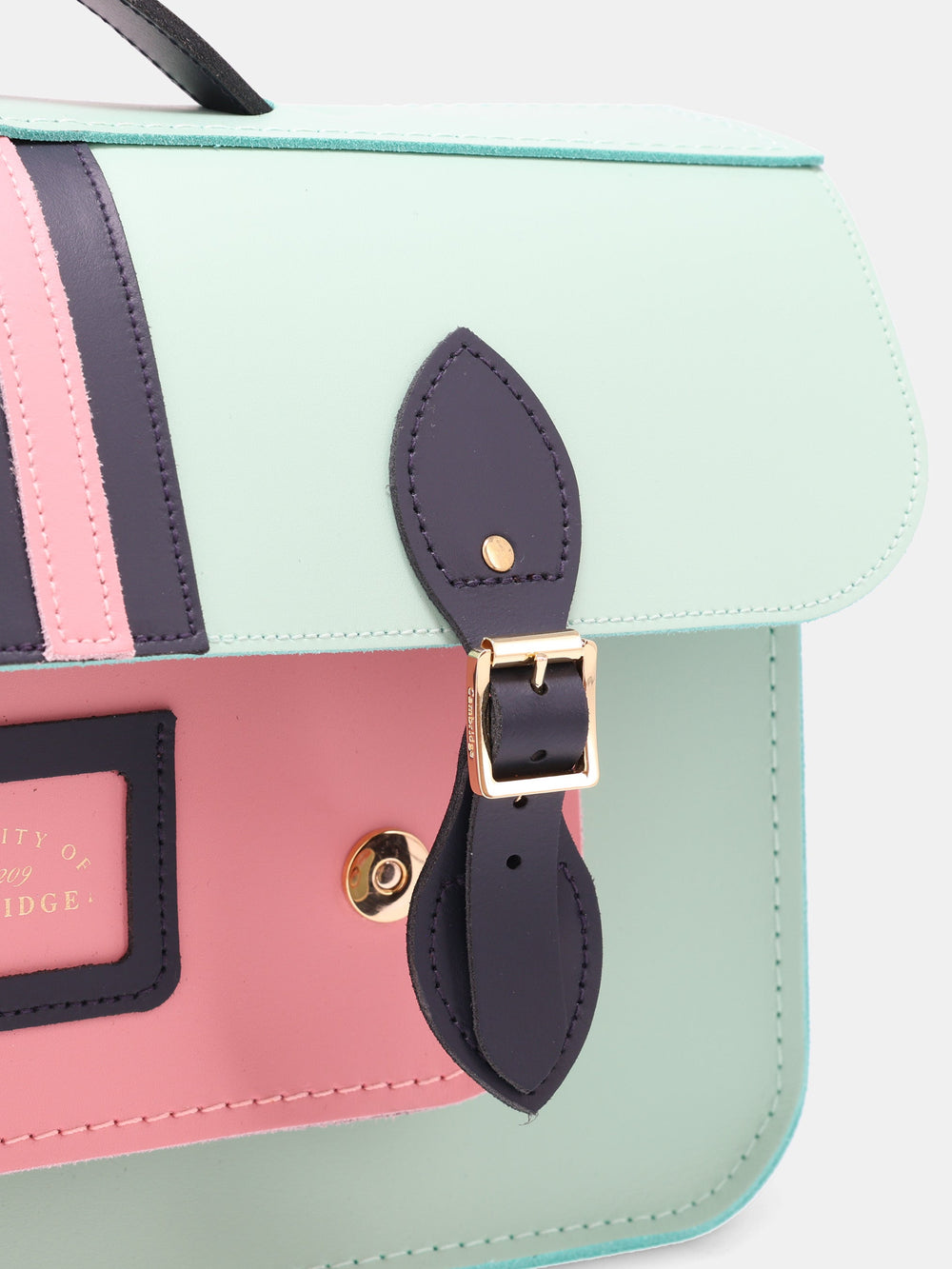 The 15 Inch Batchel - Cambridge Uni Blue, Rose & Navy