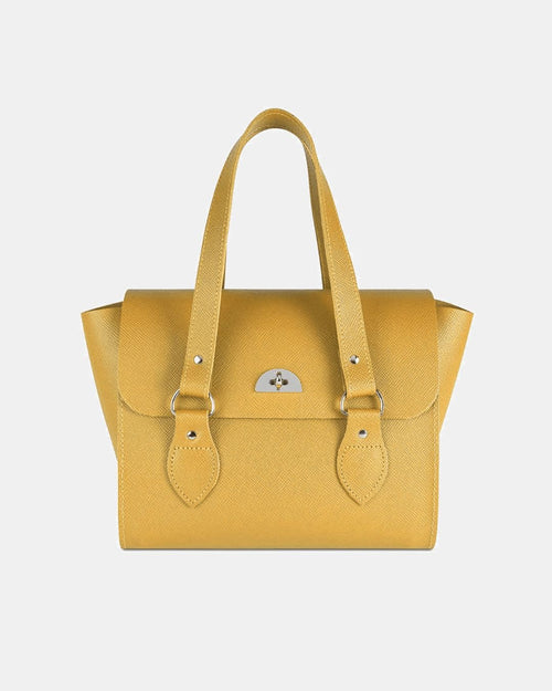 The Small Emily - Mustard Saffiano - Cambridge Satchel