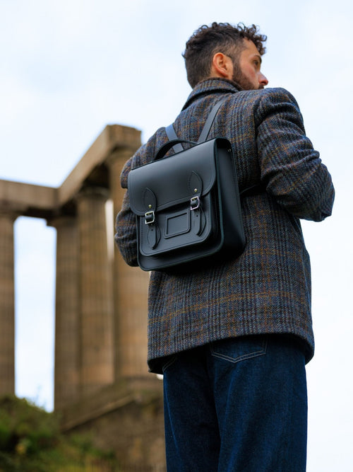 The Small Portrait Backpack - Black - Cambridge Satchel