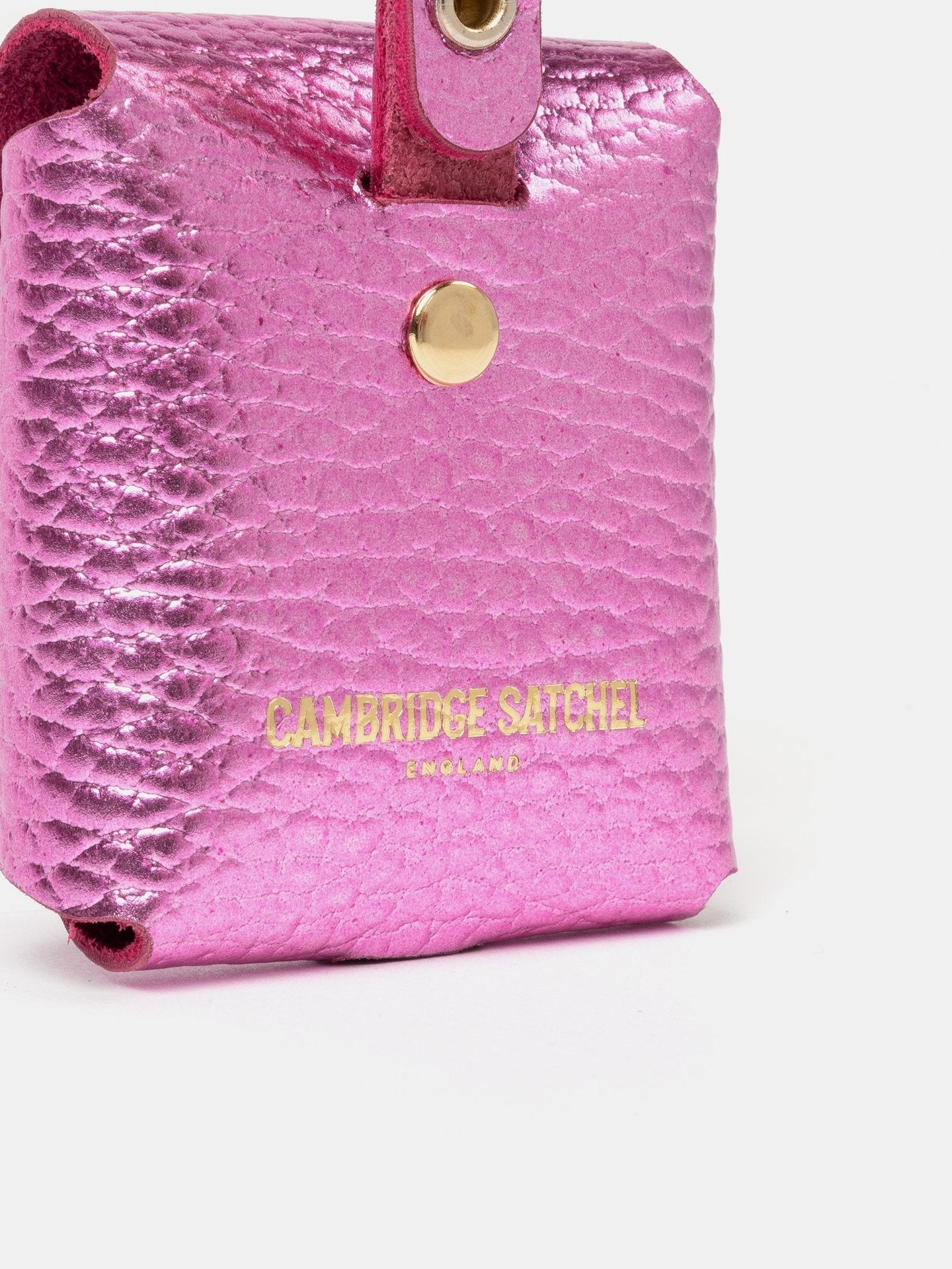 The AirPods Case - Fuchsia Foil - Cambridge Satchel US Store