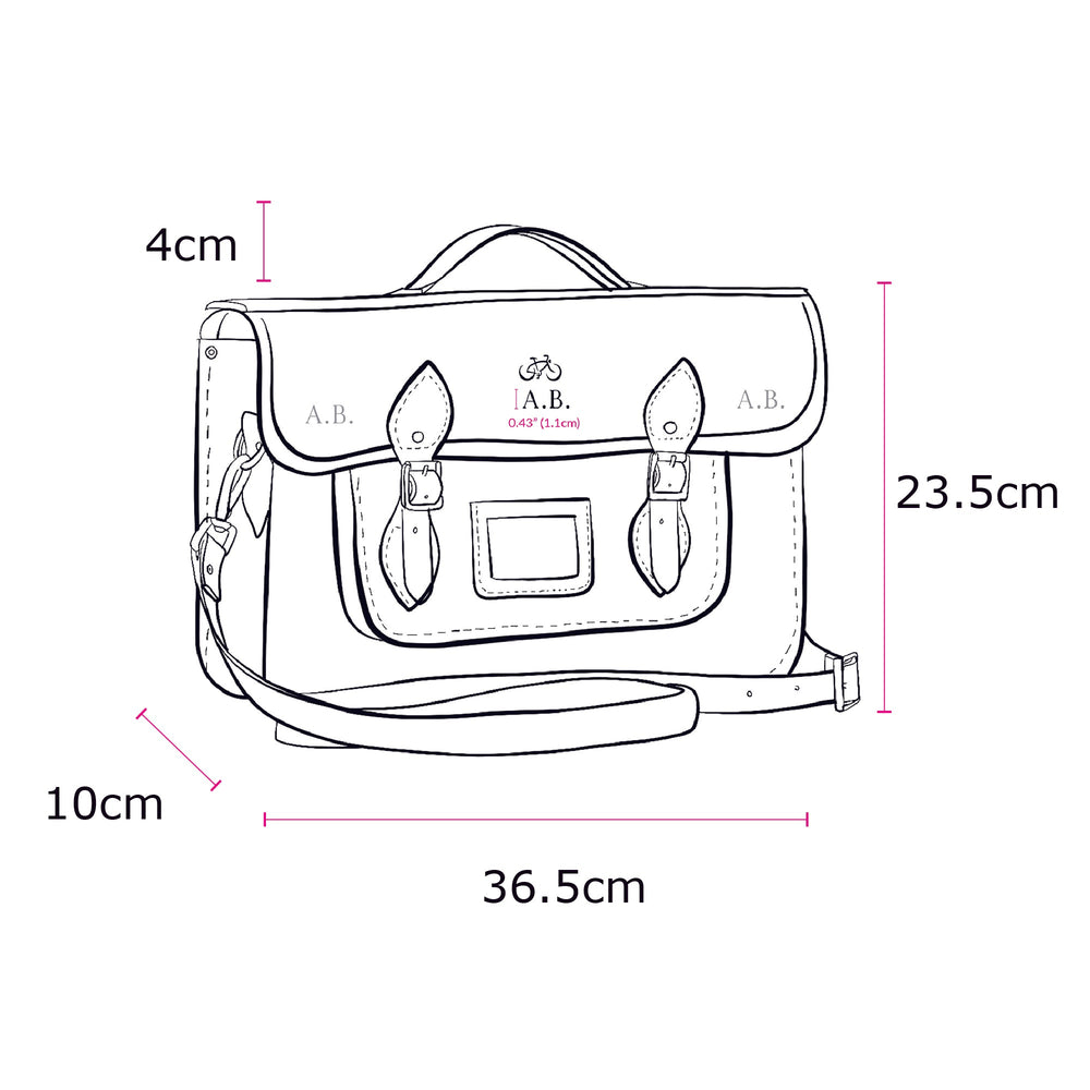 The 15 Inch Batchel - Oxblood - Cambridge Satchel US Store