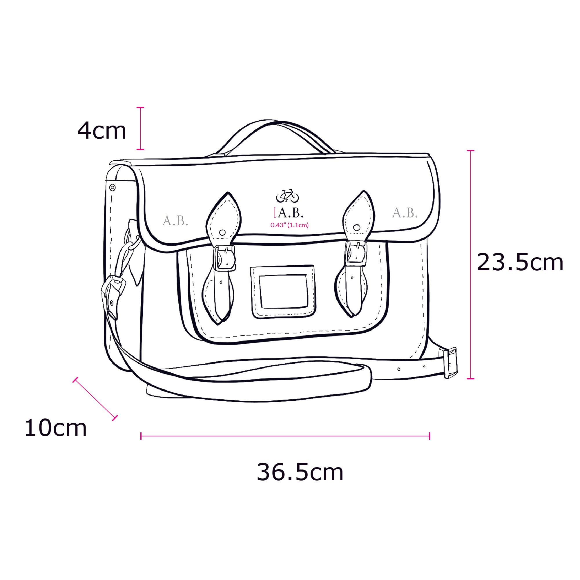 The 15 Inch Batchel - Vintage - Cambridge Satchel US Store