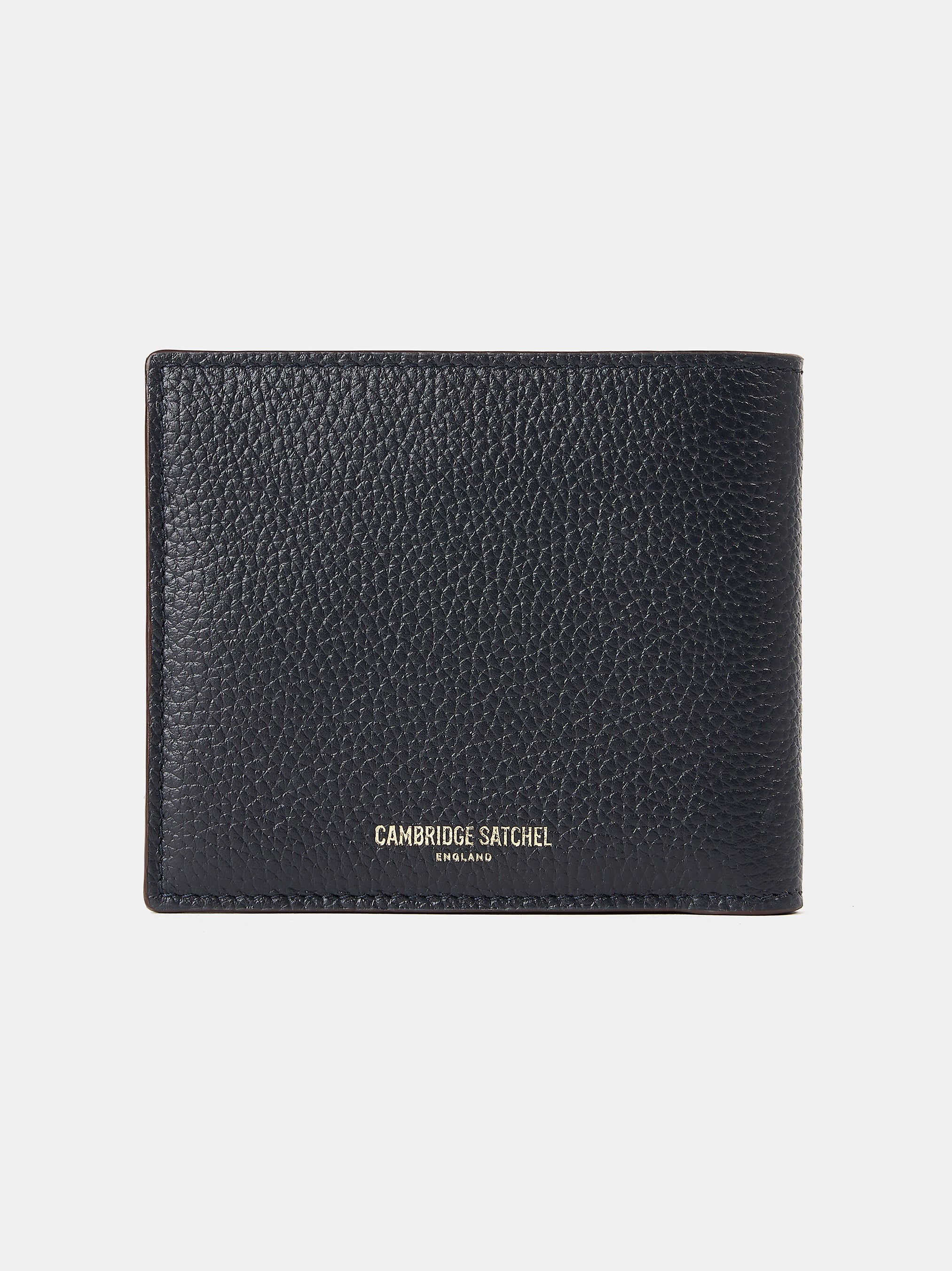 The Billfold Wallet - Bordeaux, Midnight & Clay Madras Grain