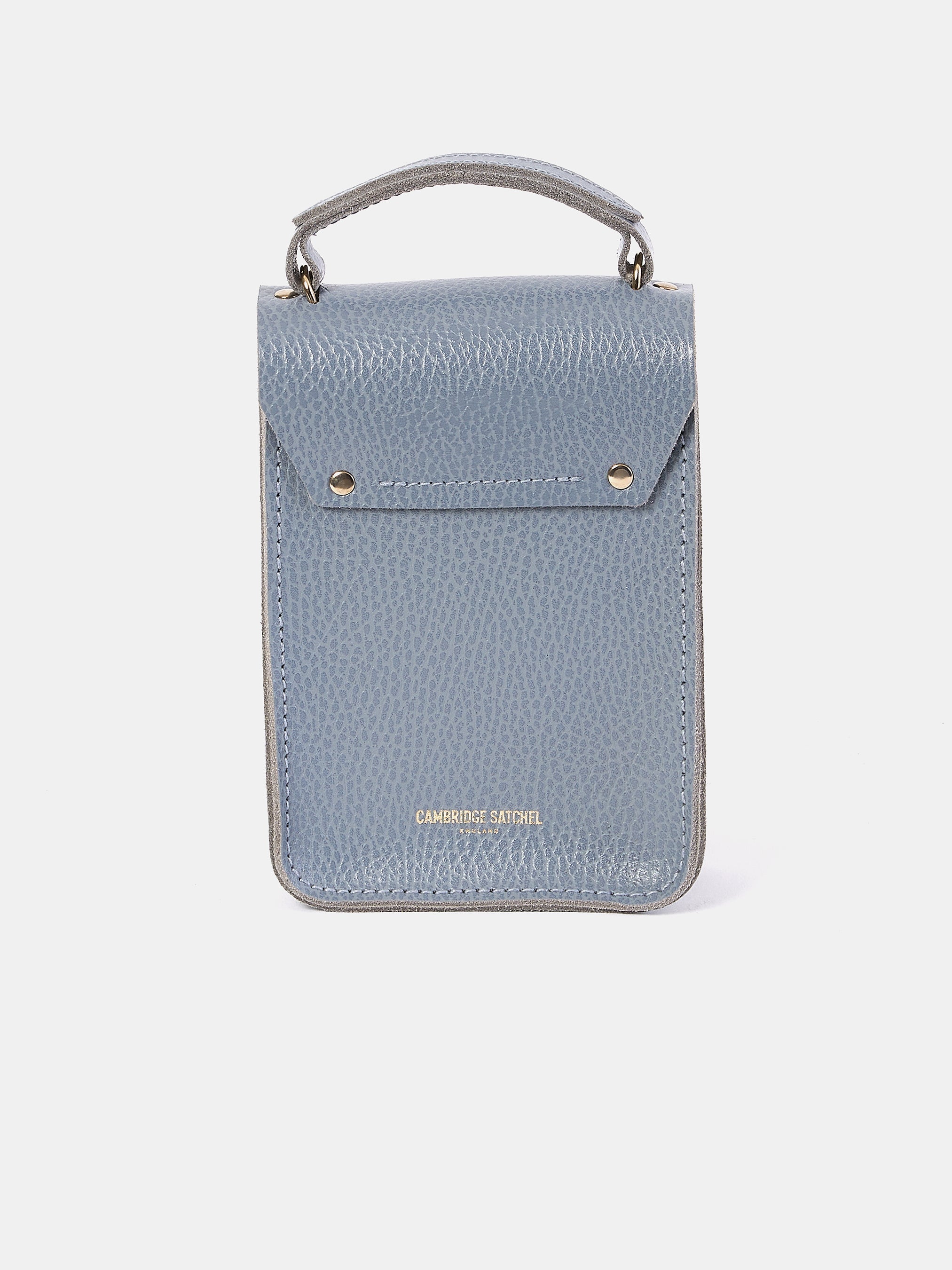 The Mini Binocular Bag - French Grey Celtic Grain