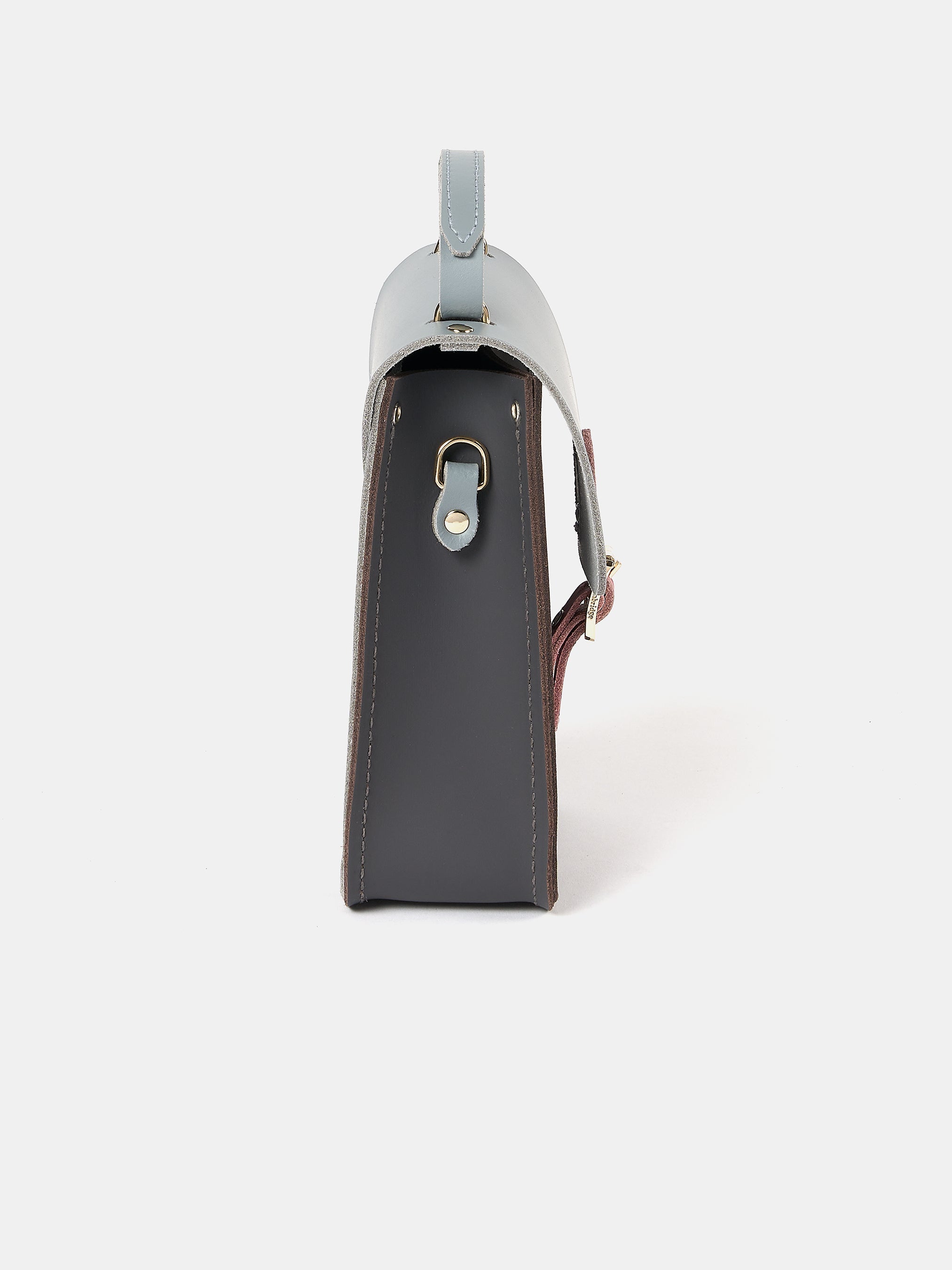 The Mini Binocular Bag - Dapple Matte, French Grey & Rose Matte