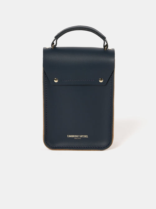 The Mini Binocular Bag - Biscuit, Navy & Chilli Jam Matte