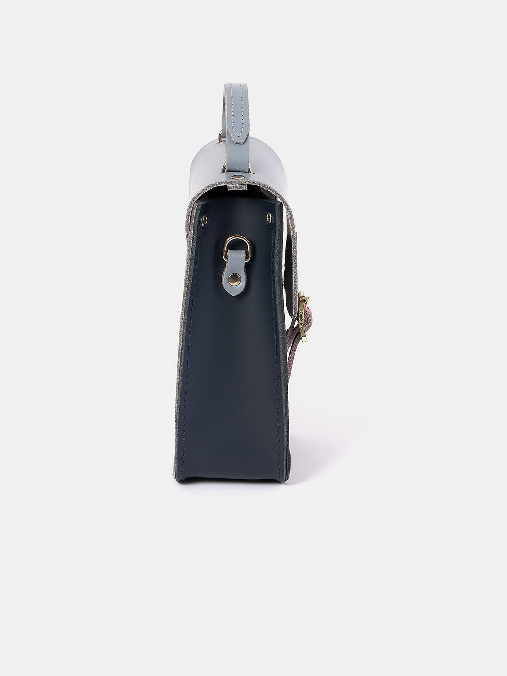 The Mini Binocular Bag - Navy, French Grey & Rambling Rose