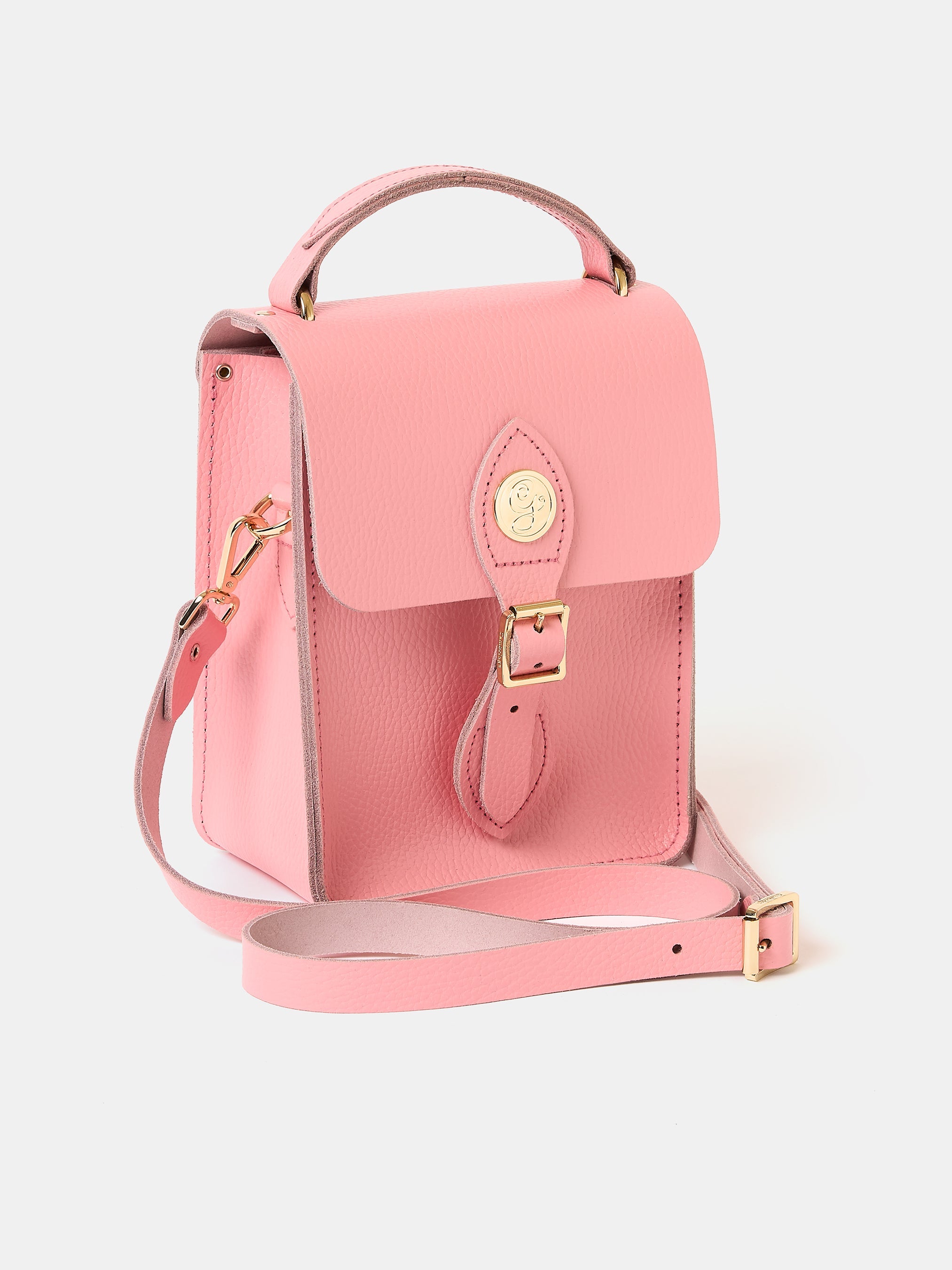 The Binocular Bag - Popular Pink Celtic with 'G' Plate