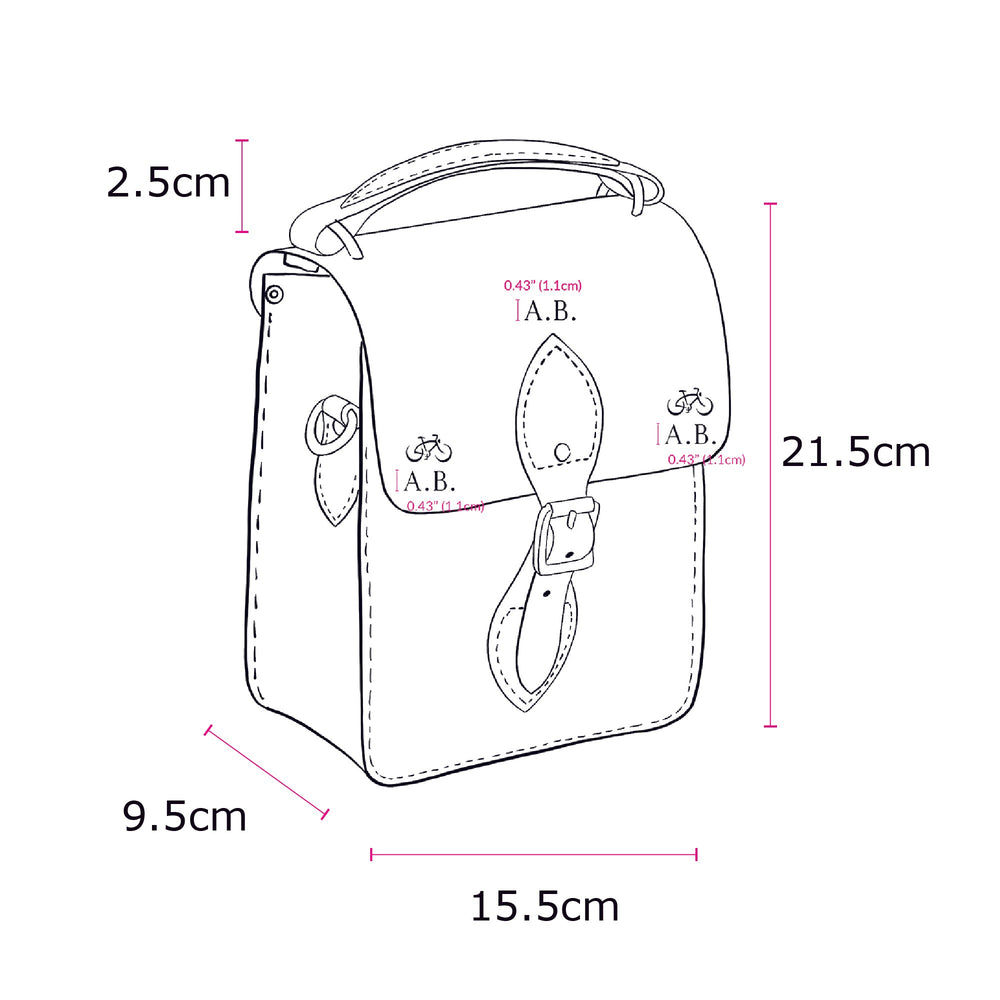 The Binocular Bag - Rambling Rose Celtic Grain