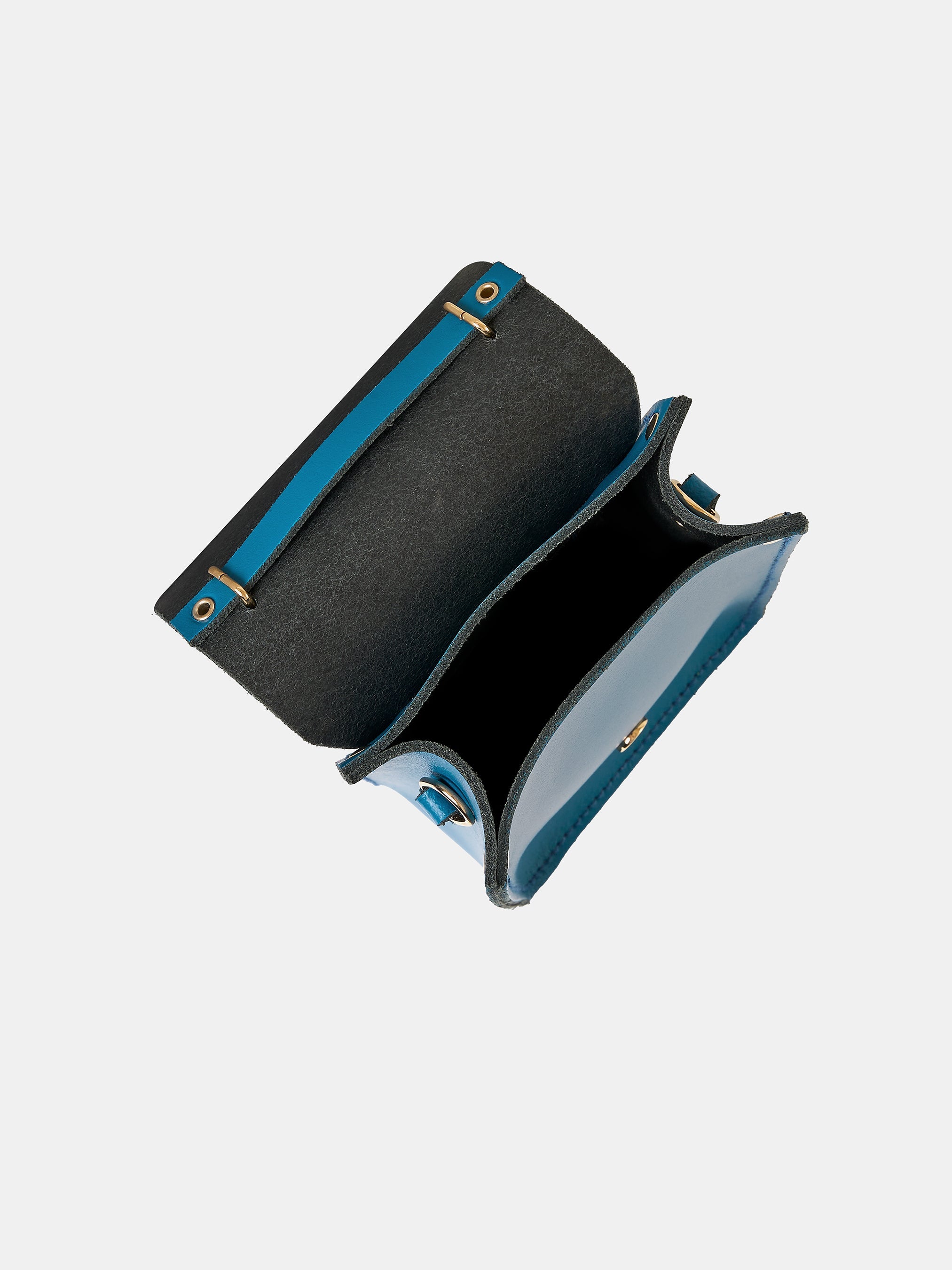 The Mini Binocular Bag - Shiz Blue