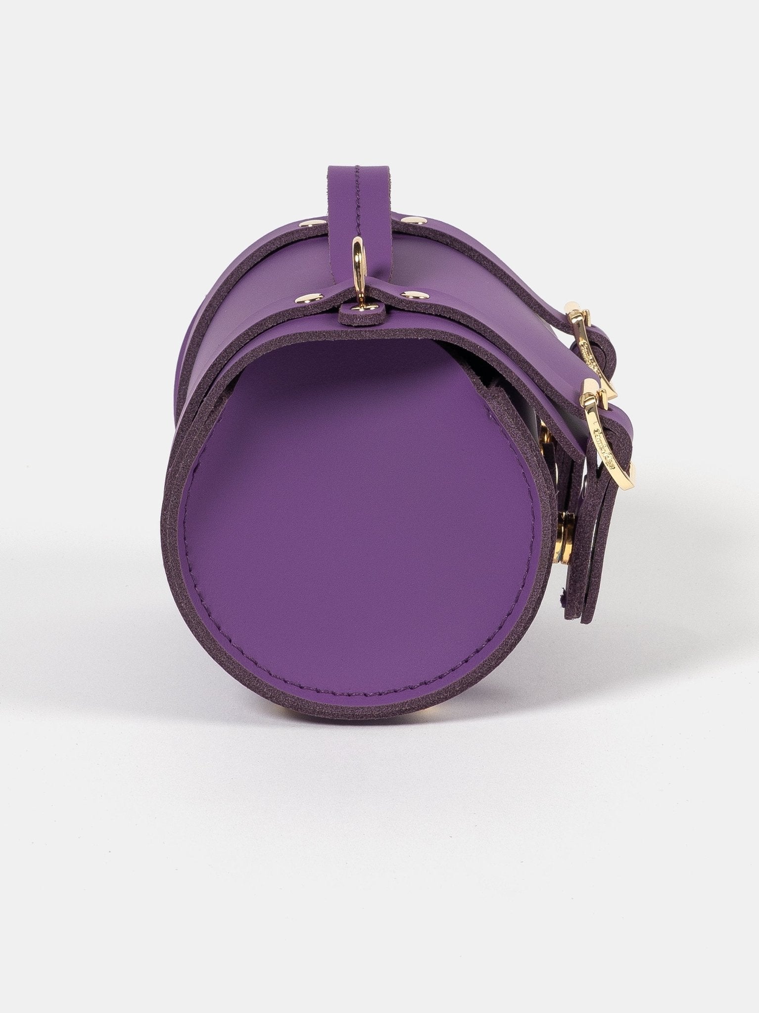 The Micro Bowls Bag - Purple Sapphire Matte - Cambridge Satchel US Store