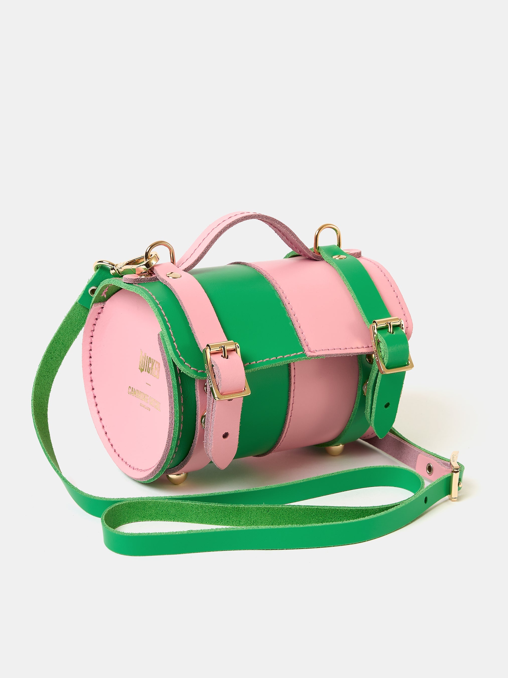 Bowls Micro Bag Wicked Green and Popular Pink Cambridge Satchel