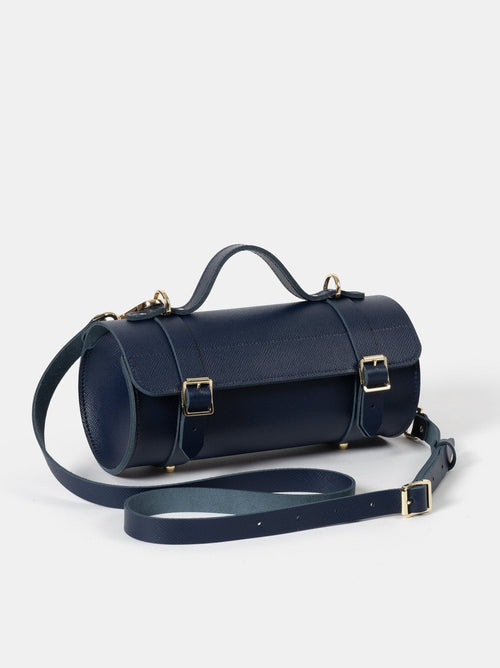 The Bowls Bag - Blueberry Saffiano - Cambridge Satchel US Store