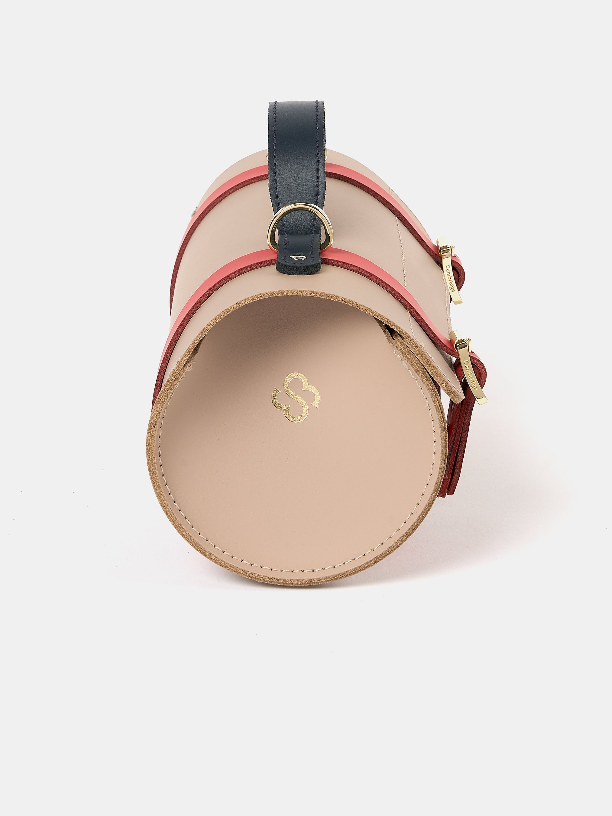 The Bowls Bag - Biscuit, Navy & Chilli Jam Matte