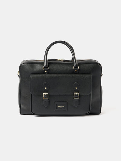 The Brief - Black Calf Grain