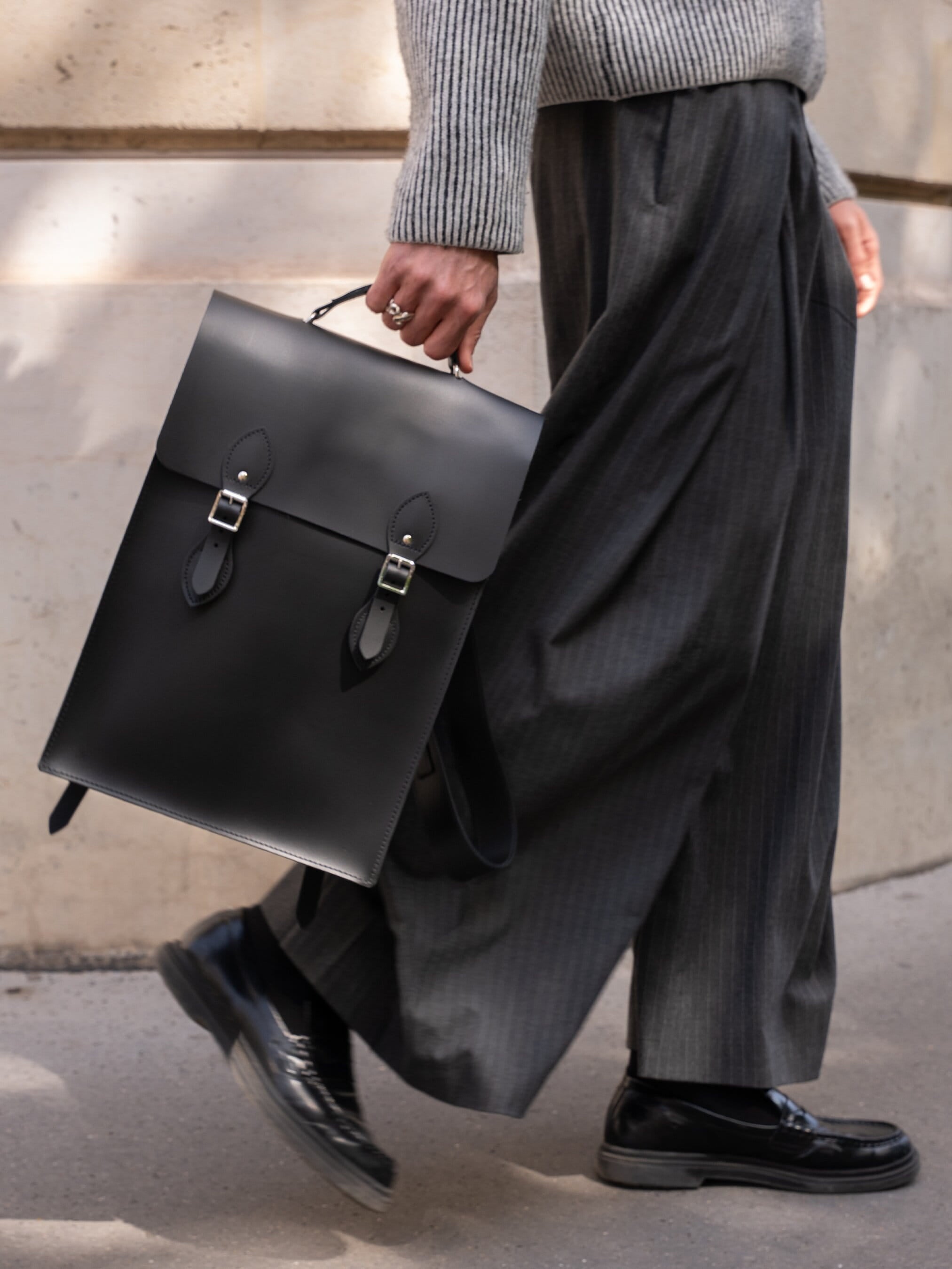 Artisan Backpack - Black | Cambridge Satchel