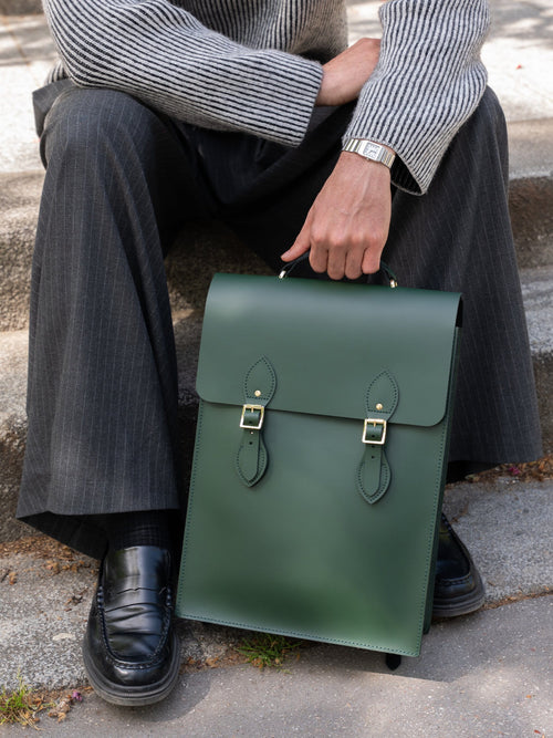 The Artisan Backpack - Racing Green