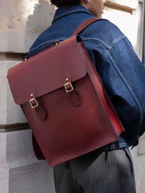 The Artisan Backpack - Oxblood