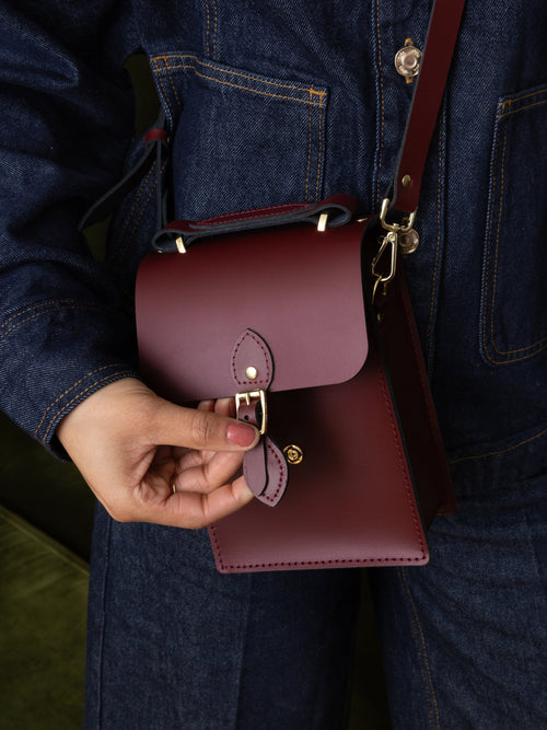 The Artisan Binocular Bag - Oxblood