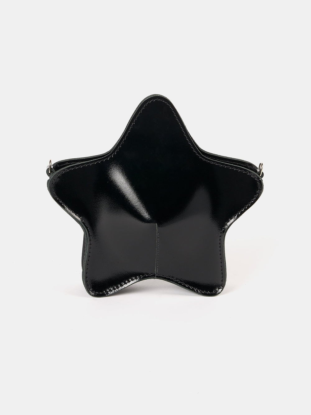 The Star Bag - High Shine Black with Swarovski® Crystals