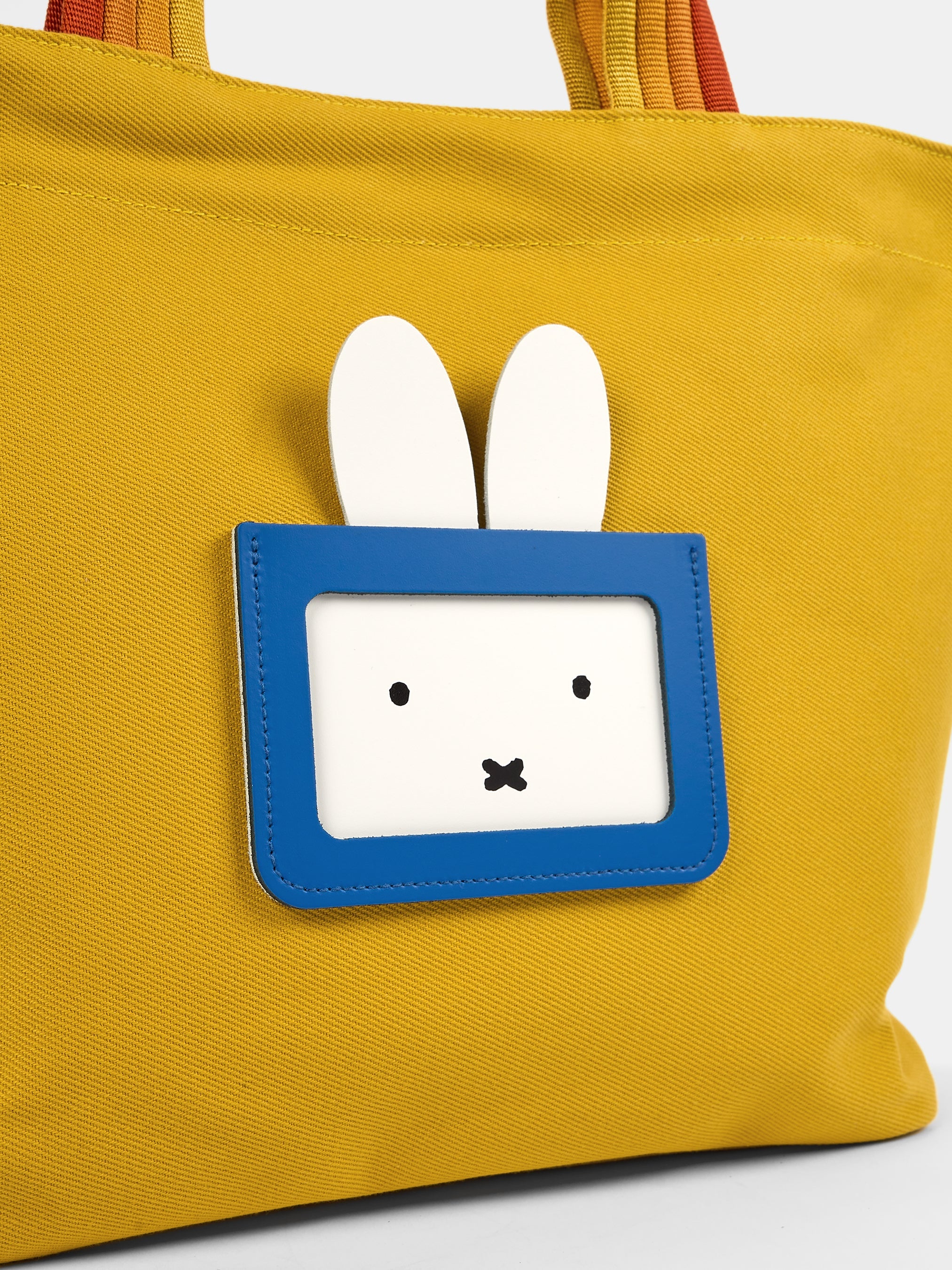 The Peekaboo Miffy Cotton Tote - Yellow