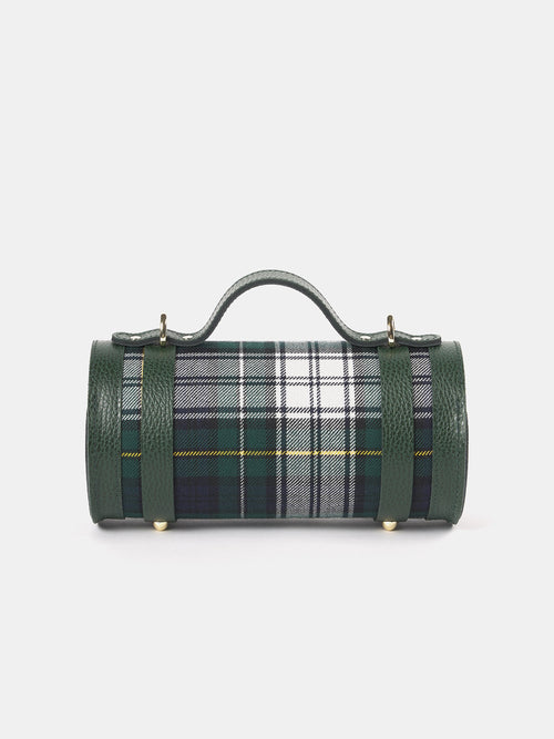 The Mini Bowls Bag - Racing Green Celtic Grain & Campbell Tartan