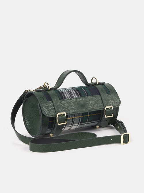 The Mini Bowls Bag - Racing Green Celtic Grain & Campbell Tartan