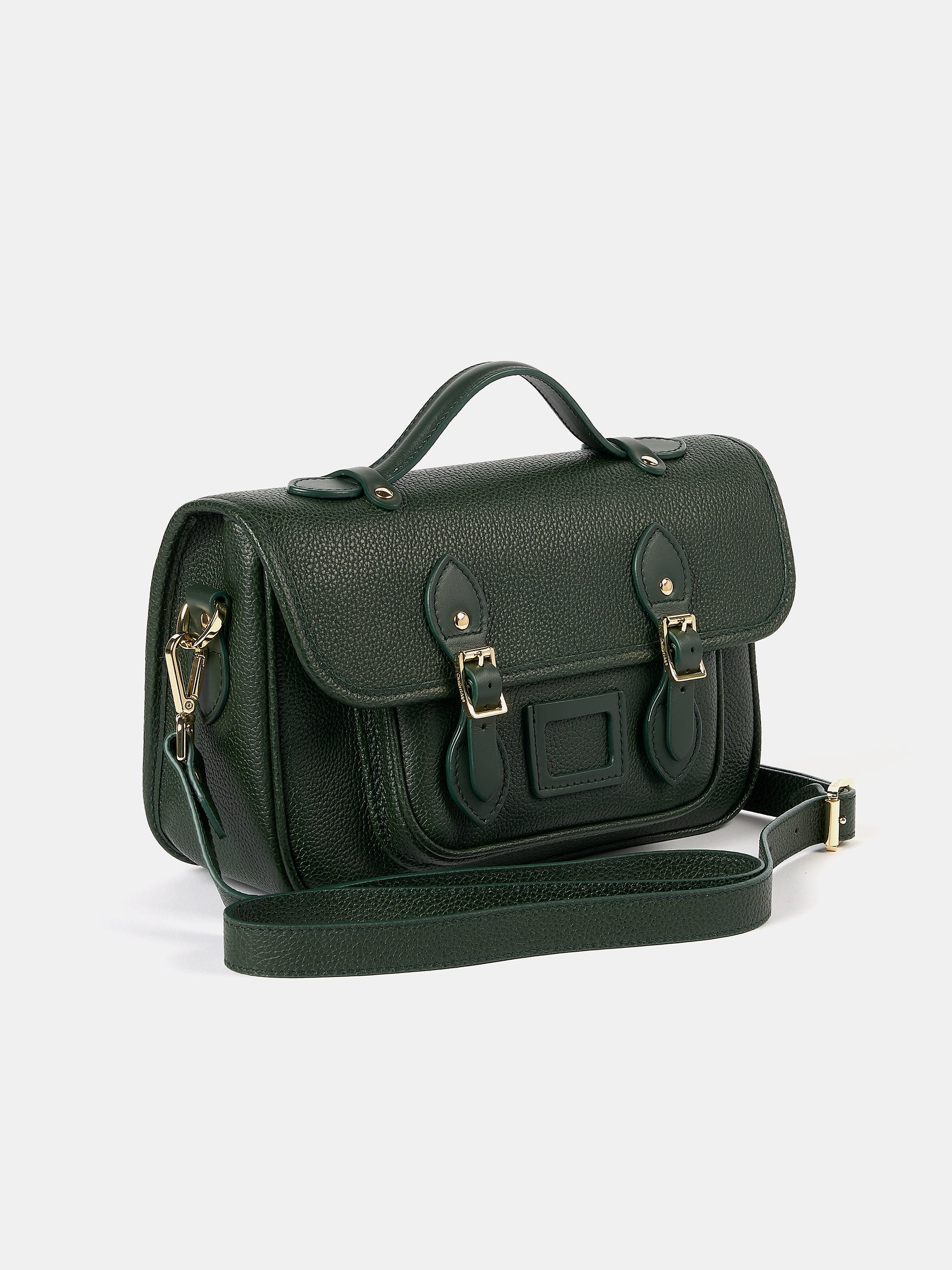 The Soft Satchel - Ivy Calf Grain