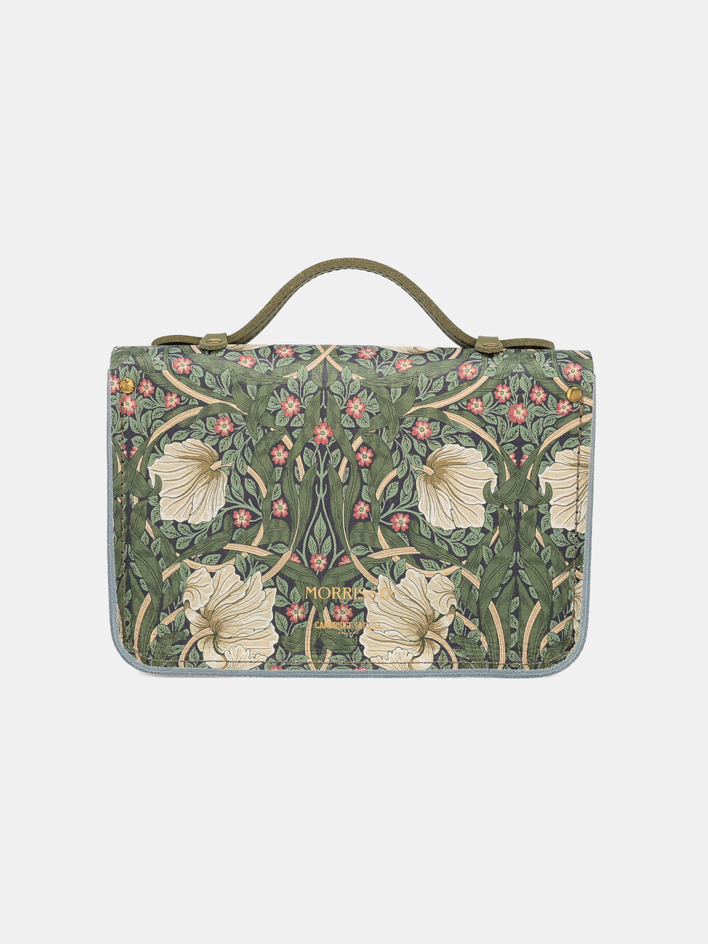 The Mini - Honeysuckle Print & Sage Green